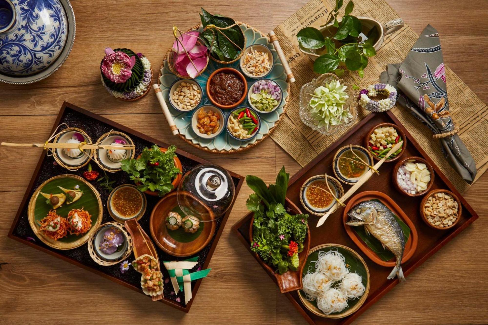 The Salil Hotel Riverside Bangkok Eksteriør bilde Thai cuisine